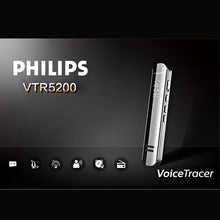 Load image into Gallery viewer, Philips Original Professional Smart Digital Voice Recorder Portable HD Sound Audio Telephone Recording Dictaphone 8/16GB VTR5200