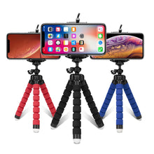 Load image into Gallery viewer, Tripod for phone tripod monopod selfie remote stick for smartphone iphone tripode for mobile phone holder bluetooth tripods