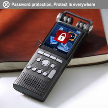 Load image into Gallery viewer, Professional Voice Activated Digital Audio Voice Recorder 16GB 8GB USB Pen Non-Stop 100hr Recording PCM 1536Kbps Support TF-Card