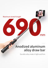 Load image into Gallery viewer, Baseus Bluetooth Selfie Stick Wireless Remote Selfiestick Tripod Handheld Extendable Monopod For iPhone Samsung Huawei Android