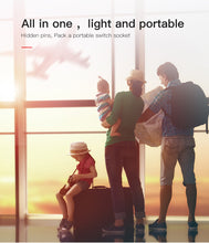 Load image into Gallery viewer, Baseus Universal Travel Adapter USB Charger Dual USB 2.4A Wall Charger Plug Power Adapter Converter for EU US UK AU