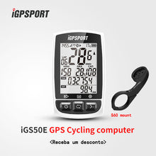 Load image into Gallery viewer, iGPSport GPS Enabled bicycle computer speedometer Cycling Tracker Accessories for iGS20E iGS50E iGS618
