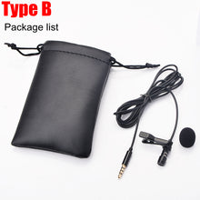 Load image into Gallery viewer, Ollivan Omnidirectional Metal Microphone 3.5mm Jack Lavalier Tie Clip Microphone Mini Audio Mic for Computer Laptop Mobile Phone