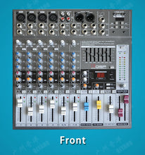Load image into Gallery viewer, Freeboss ME82 Ultra low noise 4 Mono + 2 stereo 8 channels 16 DSP USB professional dj audio mixer console