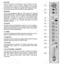 Load image into Gallery viewer, Freeboss ME82 Ultra low noise 4 Mono + 2 stereo 8 channels 16 DSP USB professional dj audio mixer console