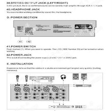 Load image into Gallery viewer, Freeboss ME82 Ultra low noise 4 Mono + 2 stereo 8 channels 16 DSP USB professional dj audio mixer console