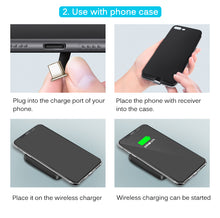 Load image into Gallery viewer, QI Wireless Charger Receiver Module Wireless Charging Pad Coil for Huawei P30 iPhone 6s 7 8 Samsung S7 S8 S10 LG G7 V30