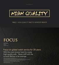 Load image into Gallery viewer, Automatic Watch winder Safety box Watch Safe box for deposit/watch/jewelry/antique Guard against theft case Strong box