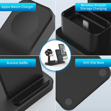 Load image into Gallery viewer, NTONPOWER 3 in 1 Wireless Charging Stand 10W Fast Wireless Charger For phone Charging Station for Airpods AppleWatch