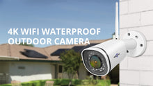 Load image into Gallery viewer, Hiseeu 4K Wireless WIFI Camera SD Card Slot Outdoor Waterproof 8MP 5MP 4MP 2MP Security IP Camera for POE NVR ONVIF APP Remote