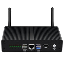 Load image into Gallery viewer, Firewall Router Intel Core i3 4010U 5010U AES NI Pfsense Mini PC 6 LAN Intel i211AT Gigabit Ethernet 4*USB HDMI WiFi 4G LTE SIM