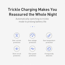 Load image into Gallery viewer, Baseus 15W Fast Wireless Charger For iPhone 11 X Xs Max For Airpods Visible Qi Wireless Charging Pad For Samsung S10 S9 Note 10