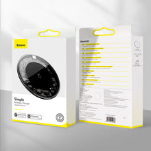 Load image into Gallery viewer, Baseus 15W Fast Wireless Charger For iPhone 11 X Xs Max For Airpods Visible Qi Wireless Charging Pad For Samsung S10 S9 Note 10