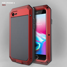 Load image into Gallery viewer, Heavy Duty Protection Doom armor Metal Aluminum phone Case for iPhone 11 Pro XS MAX SE 2 XR 6 6S 7 8 Plus X 5S Shockproof Cover