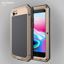 Load image into Gallery viewer, Heavy Duty Protection Doom armor Metal Aluminum phone Case for iPhone 11 Pro XS MAX SE 2 XR 6 6S 7 8 Plus X 5S Shockproof Cover