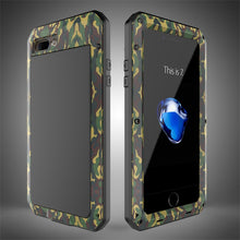 Load image into Gallery viewer, Heavy Duty Protection Doom armor Metal Aluminum phone Case for iPhone 11 Pro XS MAX SE 2 XR 6 6S 7 8 Plus X 5S Shockproof Cover
