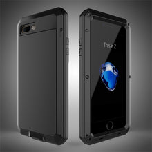 Load image into Gallery viewer, Heavy Duty Protection Doom armor Metal Aluminum phone Case for iPhone 11 Pro XS MAX SE 2 XR 6 6S 7 8 Plus X 5S Shockproof Cover