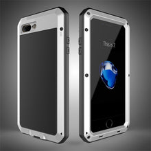 Load image into Gallery viewer, Heavy Duty Protection Doom armor Metal Aluminum phone Case for iPhone 11 Pro XS MAX SE 2 XR 6 6S 7 8 Plus X 5S Shockproof Cover