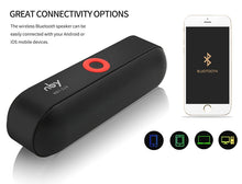 Load image into Gallery viewer, NBY S18 Portable Bluetooth Speaker with Dual Driver Loudspeaker,12 Hours Playtime,HD Audio Subwoofer Wireless Speakers with Mic