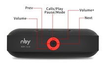 Load image into Gallery viewer, NBY S18 Portable Bluetooth Speaker with Dual Driver Loudspeaker,12 Hours Playtime,HD Audio Subwoofer Wireless Speakers with Mic