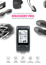 Load image into Gallery viewer, SHANREN DI-PRO GPS Bike Computer 96-Hour Cycling GPS Bicycle Computer with Headlight