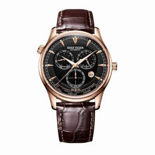 Load image into Gallery viewer, Reef Tiger/RT Automatic World Time Watch for Men White Dial Steel Watch with Date Day RGA1951