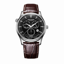 Load image into Gallery viewer, Reef Tiger/RT Automatic World Time Watch for Men White Dial Steel Watch with Date Day RGA1951