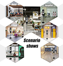 Load image into Gallery viewer, 1000ml Hand Sanitizer Dispenser Portable Automatic Soap Dispenser With Stand no liquid For school, home ,hotel ,supermarket