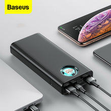 Load image into Gallery viewer, Baseus 20000mAh Power Bank Type C PD Fast Charging + Quick Charge 3.0 USB Powerbank External Battery For iPhone Huawei etc