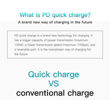 Load image into Gallery viewer, Baseus 20000mAh Power Bank Type C PD Fast Charging + Quick Charge 3.0 USB Powerbank External Battery For iPhone Huawei etc