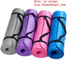 Load image into Gallery viewer, Thick and Durable Yoga Mat Anti-skid Sports Fitness Mat Small 15 Mm PVC for Yoga and fitness