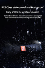 Load image into Gallery viewer, TG117 Bluetooth Outdoor Speaker Waterproof Portable Wireless Column Loudspeaker Box Support TF Card FM Radio Aux Input