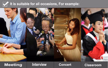 Load image into Gallery viewer, Professional Voice Activated Digital Audio Voice Recorder 16GB 8GB USB Pen Non-Stop 100hr Recording PCM 1536Kbps Support TF-Card