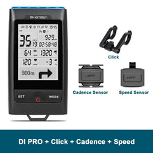 Load image into Gallery viewer, SHANREN DI-PRO GPS Bike Computer 96-Hour Cycling GPS Bicycle Computer with Headlight