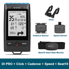Load image into Gallery viewer, SHANREN DI-PRO GPS Bike Computer 96-Hour Cycling GPS Bicycle Computer with Headlight