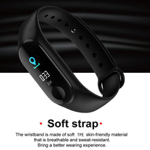 Load image into Gallery viewer, M3 Blood Pressure Outdoor Waterproof Smart Wristband Bracelet Health Sport Heart Rate Monitor Step Counter Fitness Tracker Watch