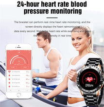 Load image into Gallery viewer, LIGE New Smart Watch Men IP67 Waterproof  Heart Rate Fitness Tracker Pedometer For Android ios Steel Band Sports Men smart watch