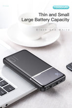 Load image into Gallery viewer, KUULAA Power Bank 10,000mAh Portable Charging PowerBank USB PoverBank External Battery Charger mobile phones Apple Samsung and others 9 8 iPhone