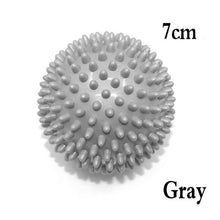 Load image into Gallery viewer, 7cm7.5cm 9cm Fitness pvc hand massage ball pvc soles hedgehog sensual grip training ball portable physiotherapy ball