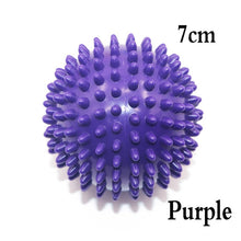Load image into Gallery viewer, 7cm7.5cm 9cm Fitness pvc hand massage ball pvc soles hedgehog sensual grip training ball portable physiotherapy ball