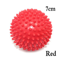Load image into Gallery viewer, 7cm7.5cm 9cm Fitness pvc hand massage ball pvc soles hedgehog sensual grip training ball portable physiotherapy ball