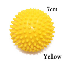 Load image into Gallery viewer, 7cm7.5cm 9cm Fitness pvc hand massage ball pvc soles hedgehog sensual grip training ball portable physiotherapy ball