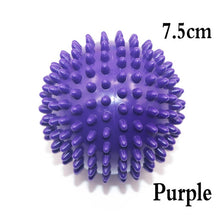 Load image into Gallery viewer, 7cm7.5cm 9cm Fitness pvc hand massage ball pvc soles hedgehog sensual grip training ball portable physiotherapy ball