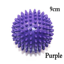 Load image into Gallery viewer, 7cm7.5cm 9cm Fitness pvc hand massage ball pvc soles hedgehog sensual grip training ball portable physiotherapy ball