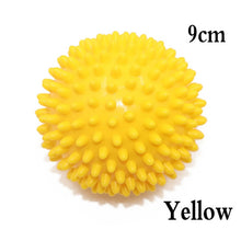 Load image into Gallery viewer, 7cm7.5cm 9cm Fitness pvc hand massage ball pvc soles hedgehog sensual grip training ball portable physiotherapy ball