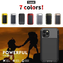 Load image into Gallery viewer, Heavy Duty Protection Doom armor Metal Aluminum phone Case for iPhone 11 Pro XS MAX SE 2 XR 6 6S 7 8 Plus X 5S Shockproof Cover