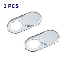 Load image into Gallery viewer, Tongdaytech WebCam Cover Shutter Magnet Slider Metal Ultra Thin Camera Cover For Web Cam Phone PC Laptop Lens Privacy Sticker