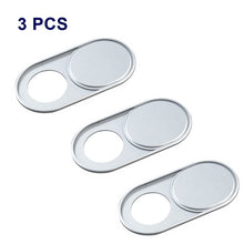 Load image into Gallery viewer, Tongdaytech WebCam Cover Shutter Magnet Slider Metal Ultra Thin Camera Cover For Web Cam Phone PC Laptop Lens Privacy Sticker