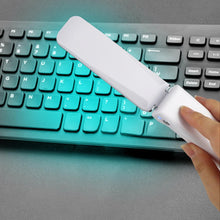 Load image into Gallery viewer, Portable UV Steriliser Ultraviolet UVC Disinfection lamp Foldable UV Germicidal light Sanitiser USB Travel Lamp