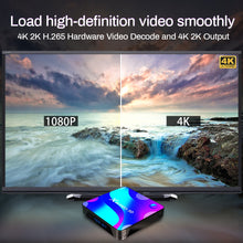 Load image into Gallery viewer, Transpeed Android 10 TV BOX 2.4G&5.8G Wifi 32G 64G 128G 4k 3D Bluetooth TV receiver Media player HDR+ High Qualty Very Fast Box